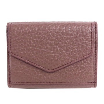 Maison Martin Margiela Purple Leather Wallet 