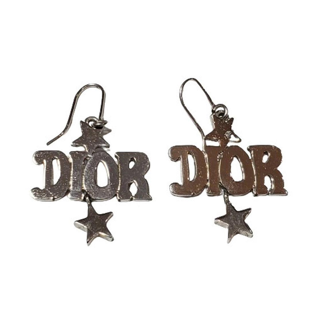 Dior Silver Silver Plated Earring 