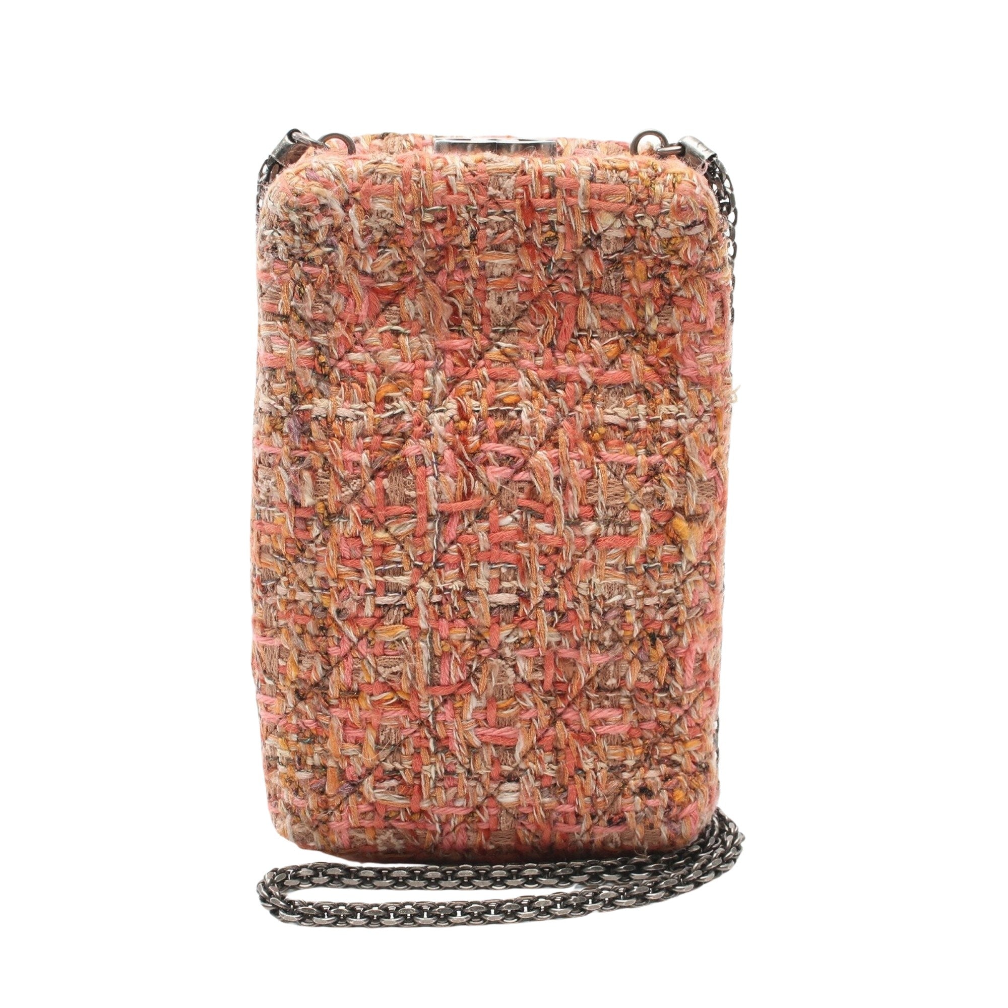 Chanel Multicolour Tweed Shoulder Bag