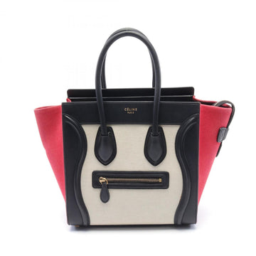 Céline Micro Luggage Multicolour Leather Tote Bag