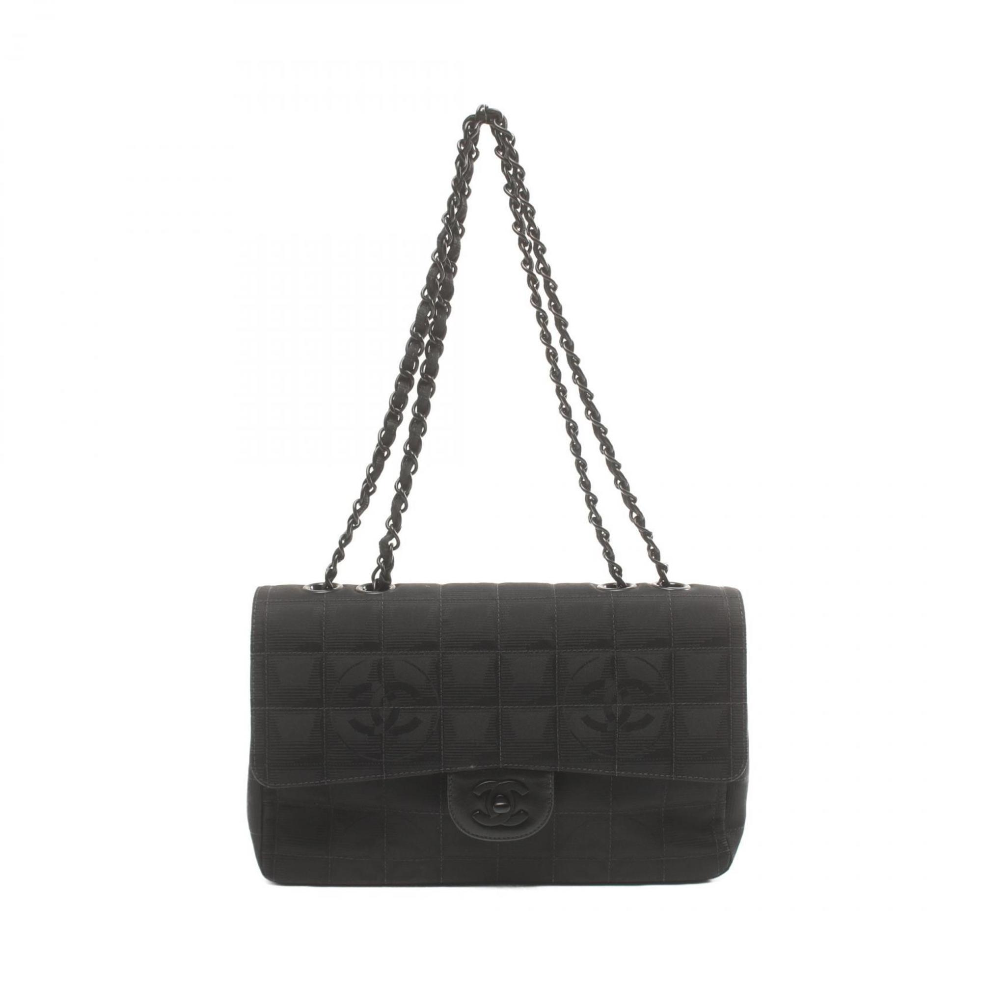 Chanel Timeless Black Synthetic Shoulder Bag