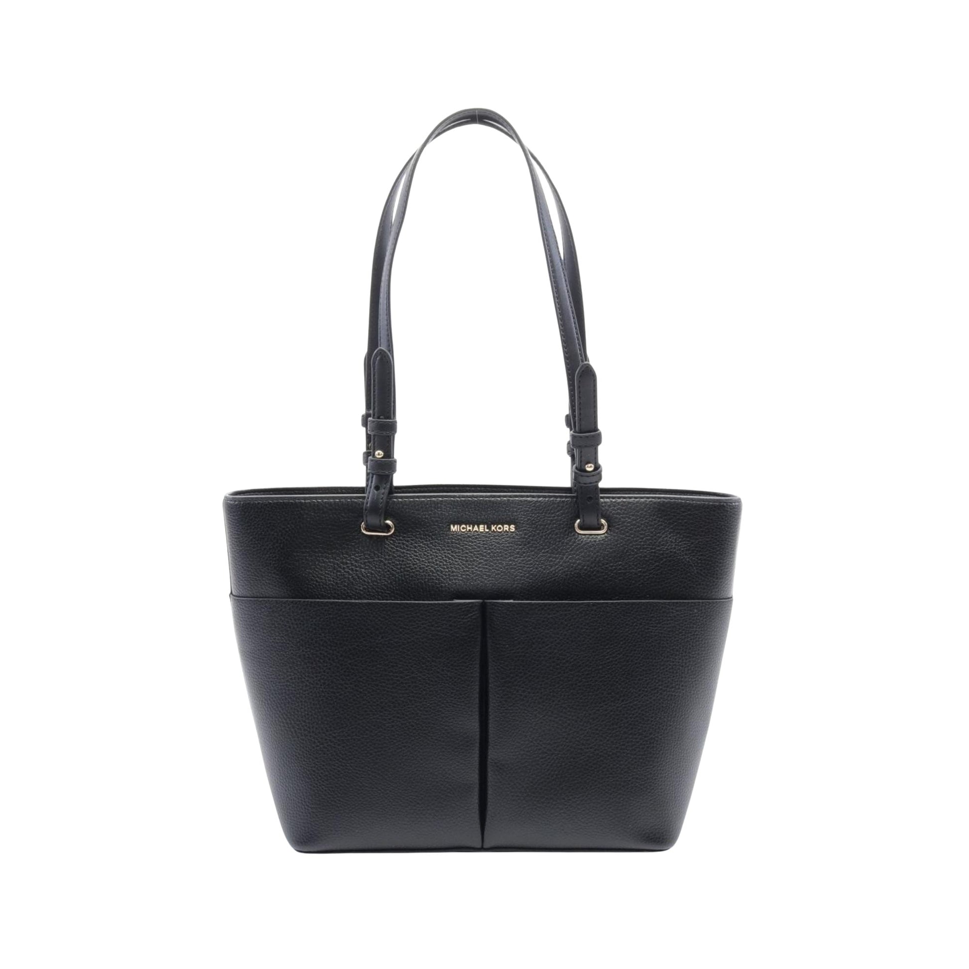 Michael Kors Bedford Black Leather Tote Bag