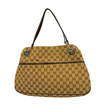 Gucci Eclipse Brown Canvas Tote Bag