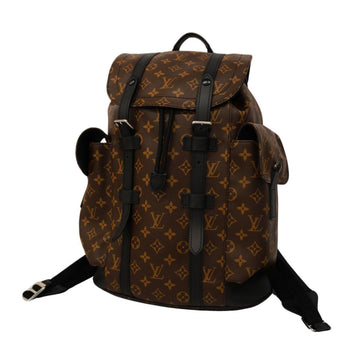 Louis Vuitton Christopher Black Canvas Backpack Bag