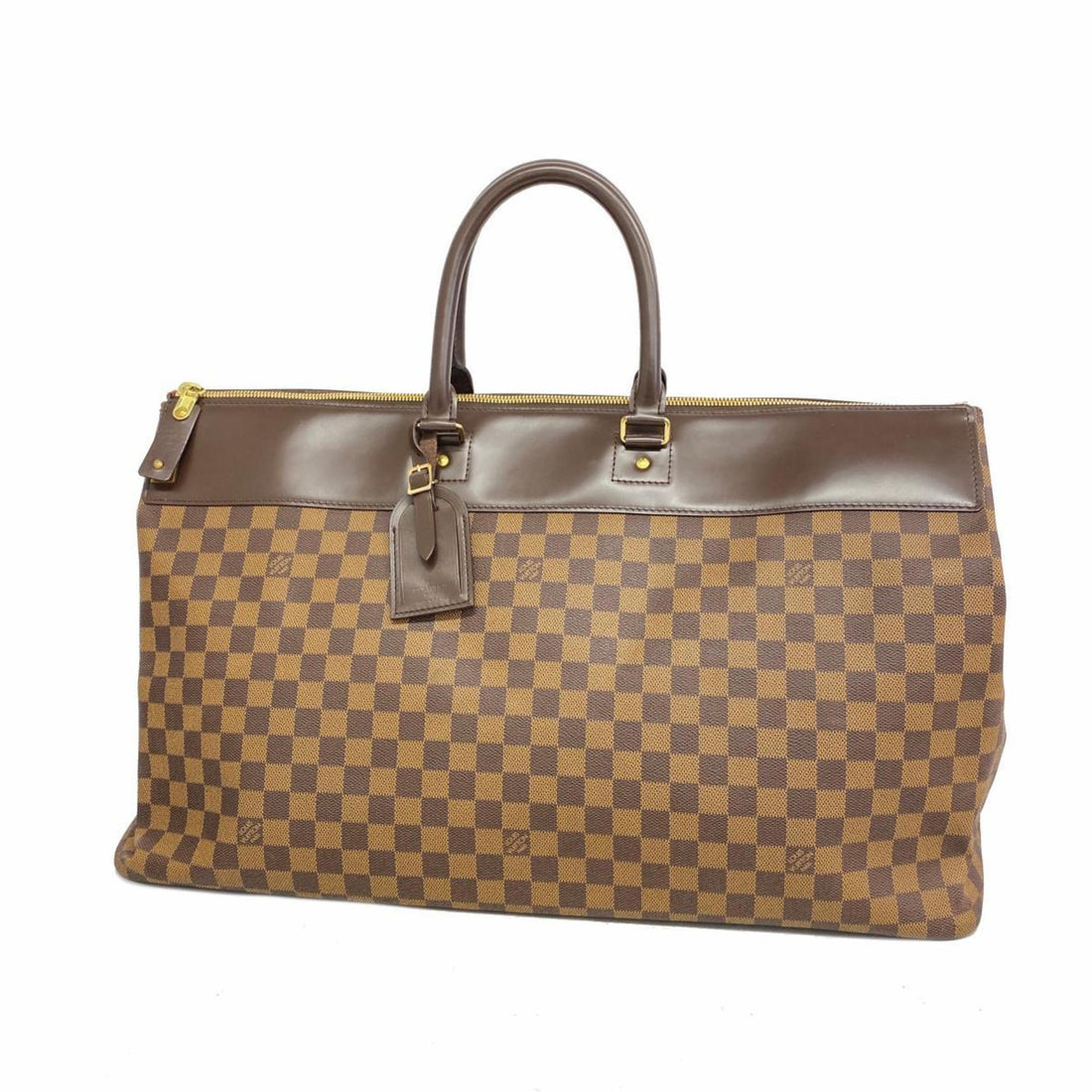 Louis Vuitton Greenwich GM Brown Canvas Travel Bag