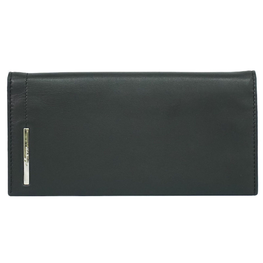 Salvatore Ferragamo Black Leather Wallet 