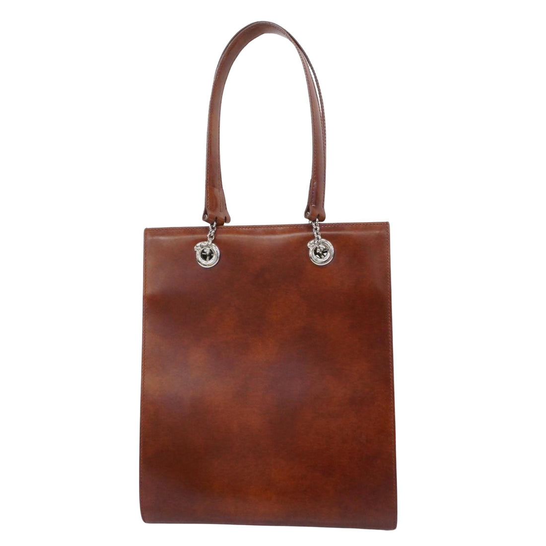 Cartier Panthère Brown Leather Tote Bag