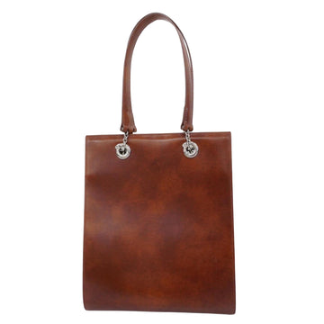 Cartier Panthère Brown Leather Tote Bag