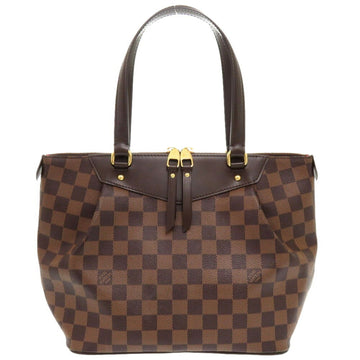 Louis Vuitton Westminster Brown Canvas Handbag 