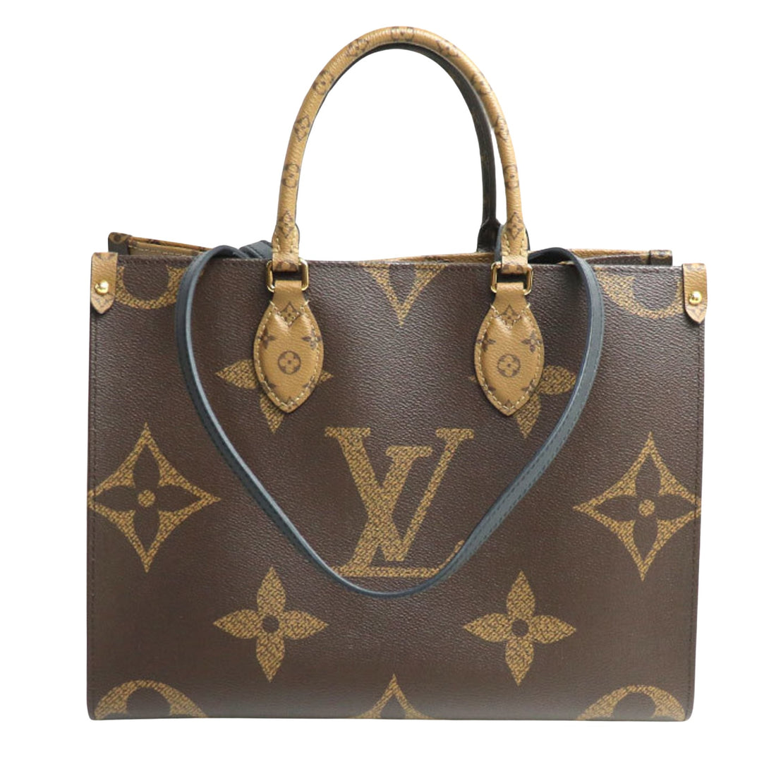 Louis Vuitton Onthego Brown Canvas Tote Bag