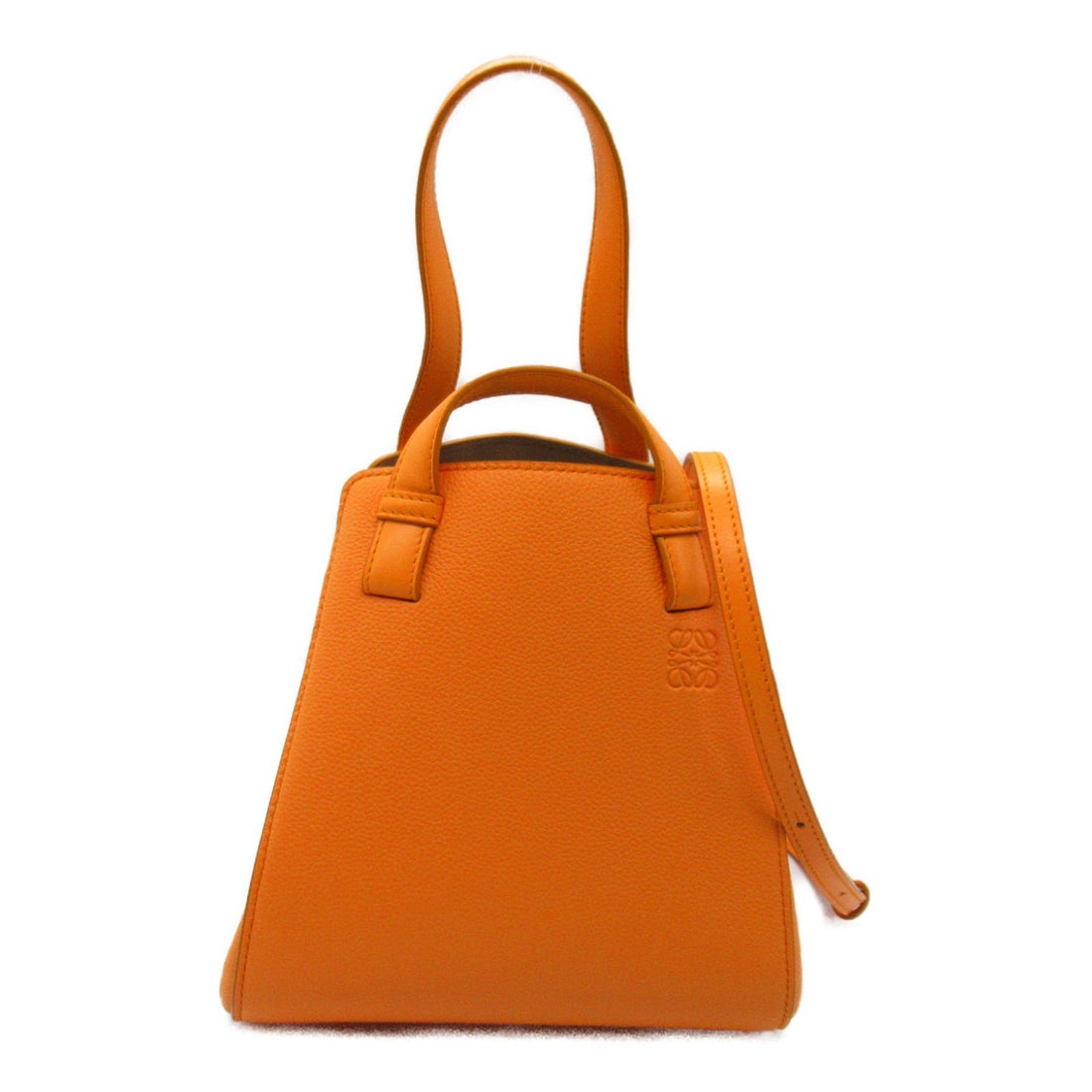 Loewe Hammock Orange Leather Handbag 