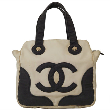 Chanel Marshmallow Beige Canvas Handbag 