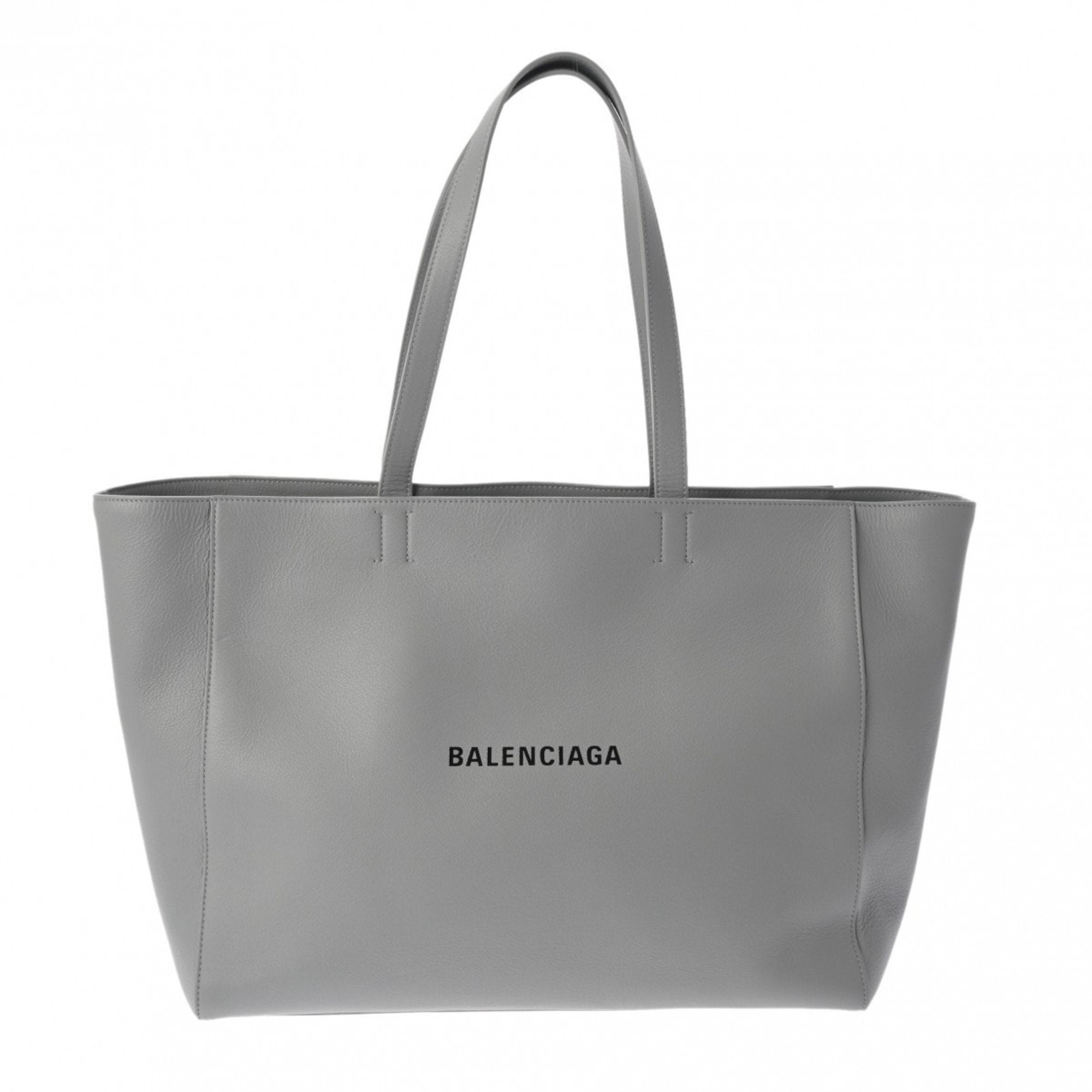 Balenciaga Everyday Grey Leather Tote Bag