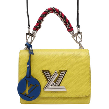 Louis Vuitton Twist Yellow Leather Handbag 