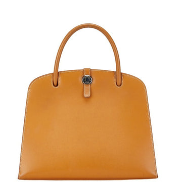 Hermès Dalvy Camel Leather Handbag 