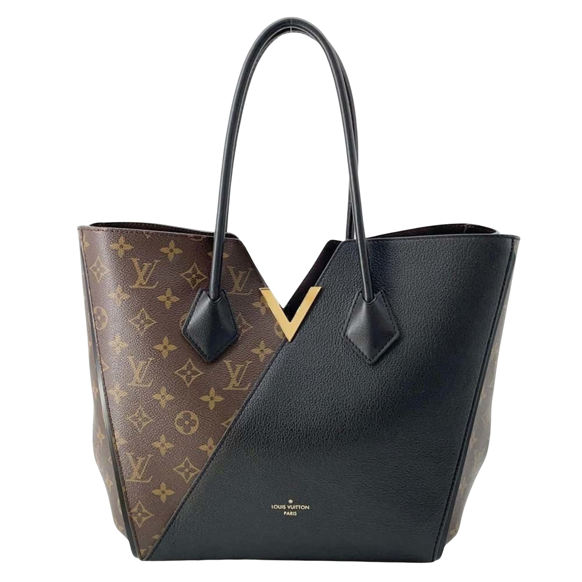 Louis Vuitton Kimono Brown Leather Tote Bag