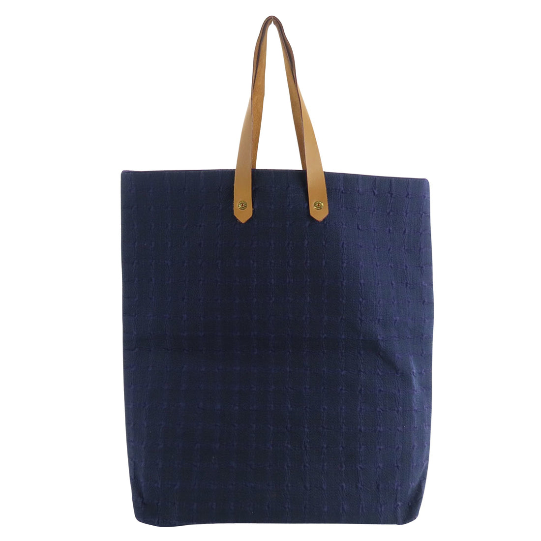 Hermès Ahmedabad Purple Cotton Tote Bag