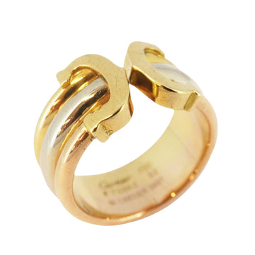 Cartier 2C C2 Gold Gold Ring 