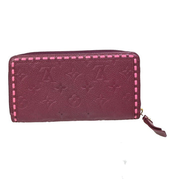 Louis Vuitton Zippy wallet Burgundy Leather Wallet 