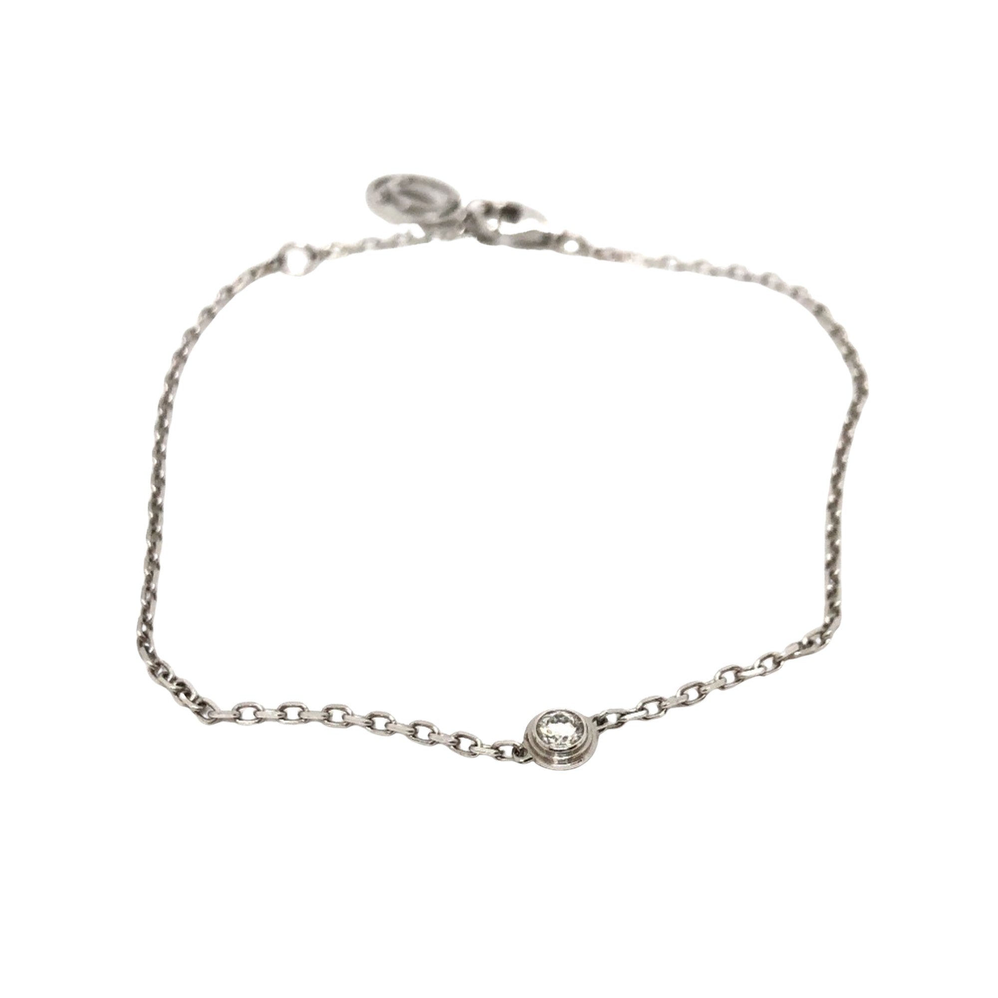 Cartier D'Amour Silver White Gold Bracelet 