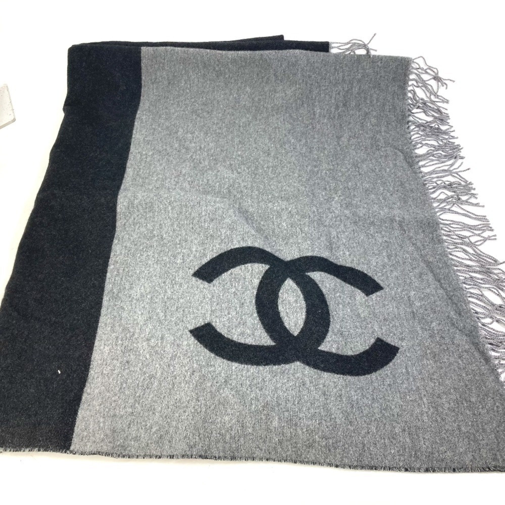 Chanel Multicolour Cashmere Scarf 