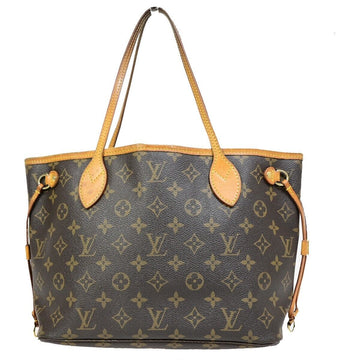 Louis Vuitton Neverfull PM Brown Canvas Shoulder Bag