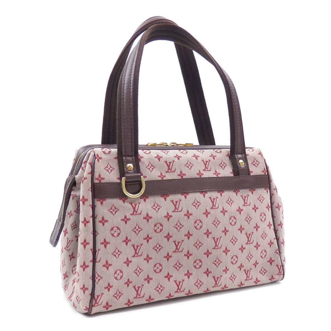 Louis Vuitton Josephine Pink Canvas Handbag 