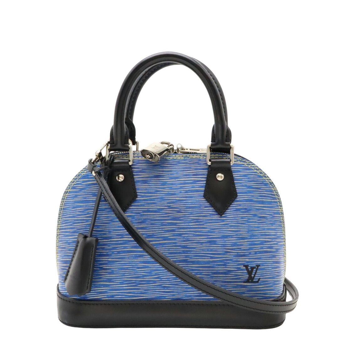 Louis Vuitton Alma BB Blue Denim - Jeans Handbag 