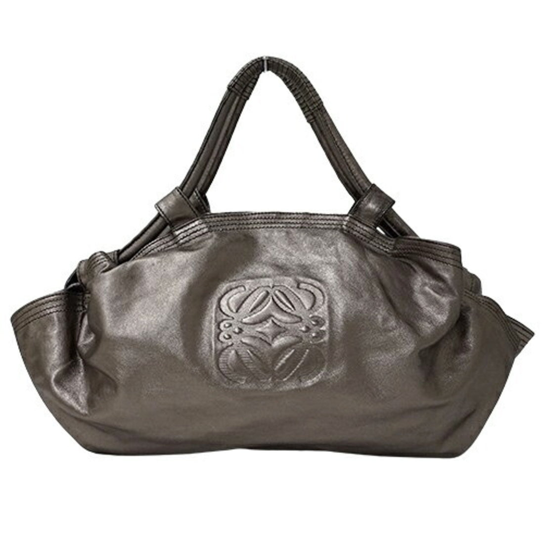 Loewe Nappa Metallic Leather Handbag 