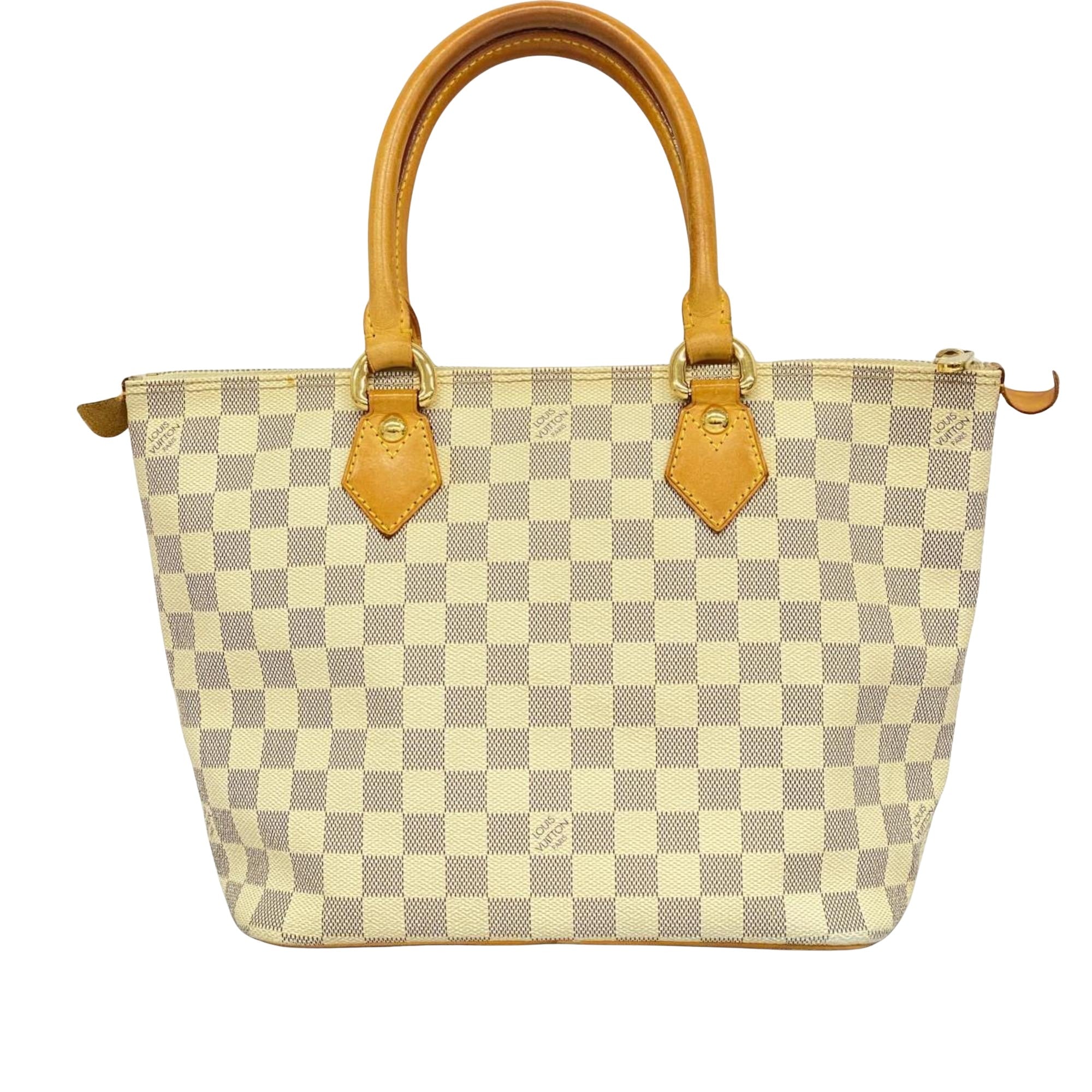 Louis Vuitton Saleya White Canvas Tote Bag