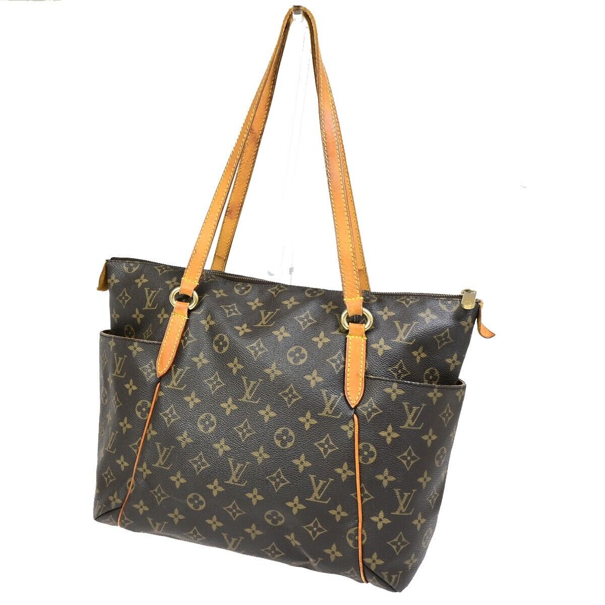 Louis Vuitton Totally Brown Canvas Handbag 