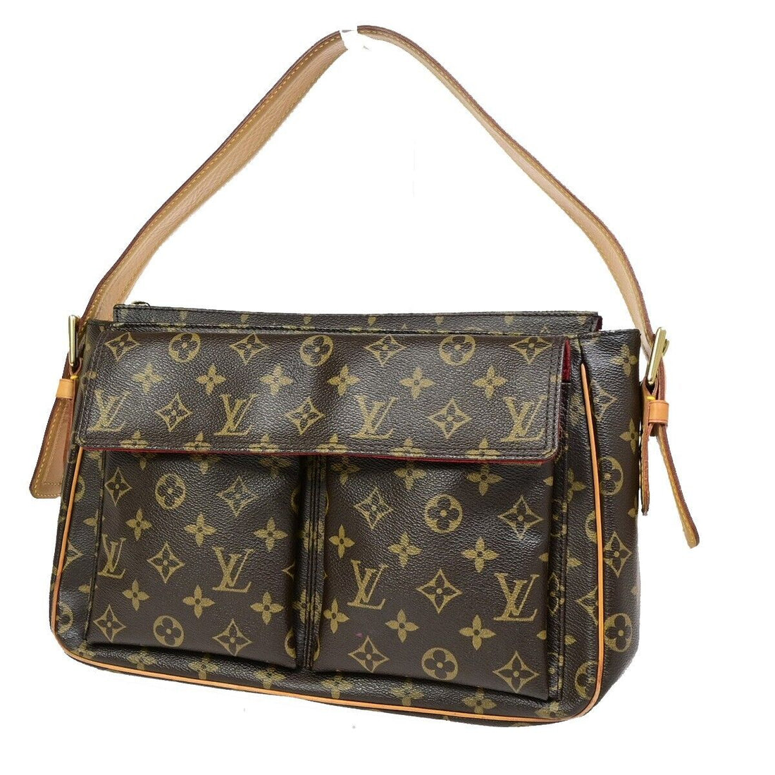 Louis Vuitton Viva Cité Brown Canvas Handbag 