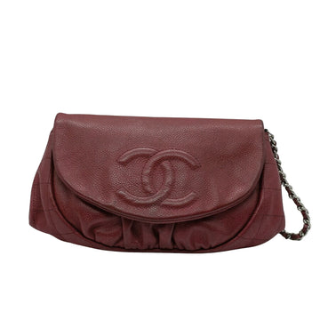 Chanel Wallet On Chain Red Leather Wallet 