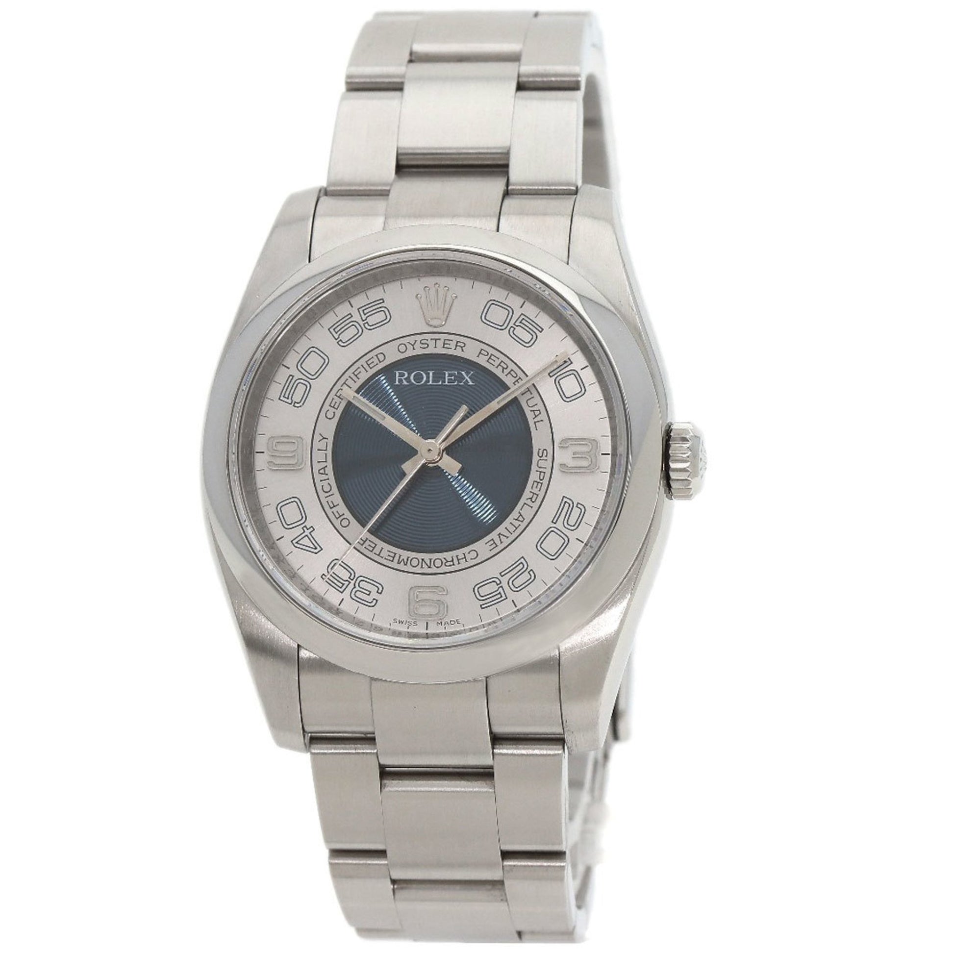 Rolex Oyster Perpetual Silver Steel  Watch