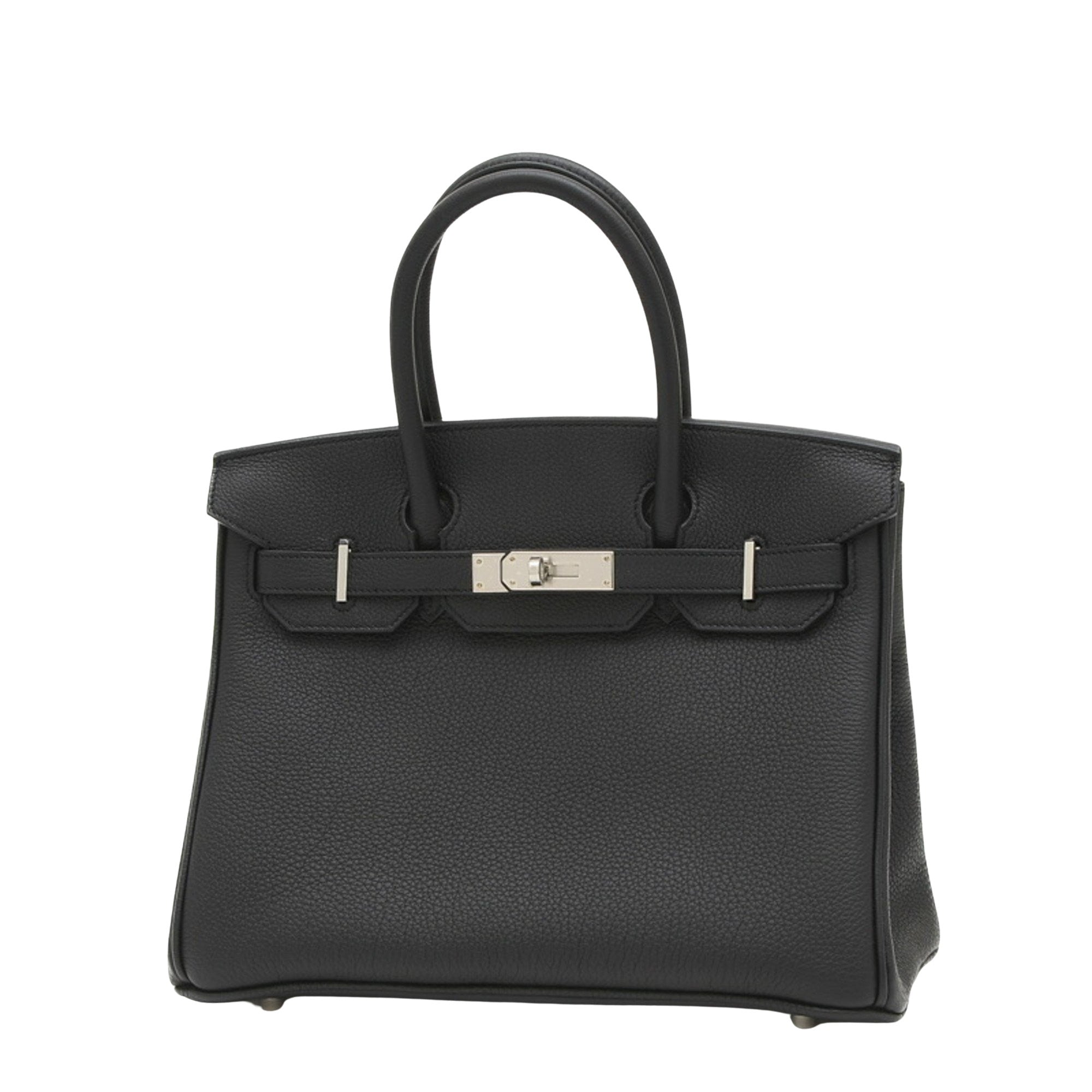 Hermès Birkin Black Leather Handbag 