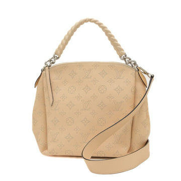 Louis Vuitton Babylone BB Beige Leather Handbag 