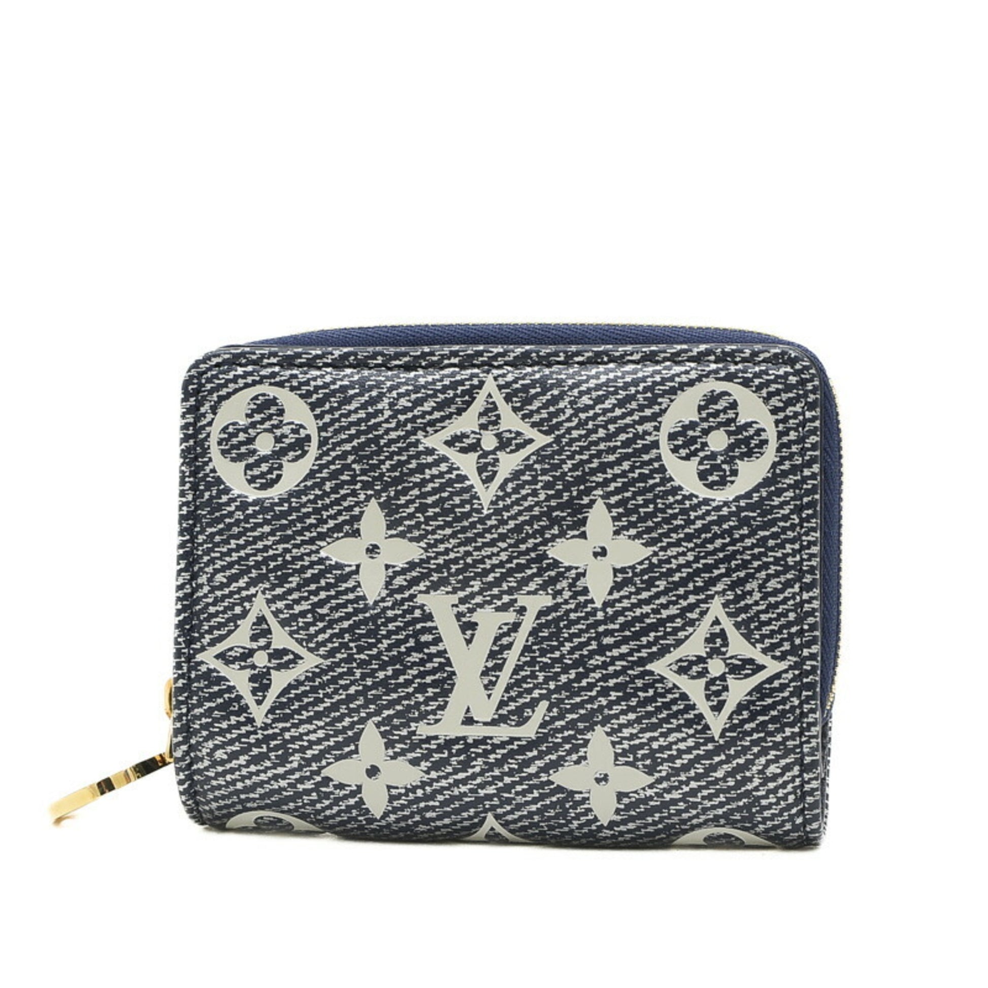 Louis Vuitton Lou Navy Leather Wallet 