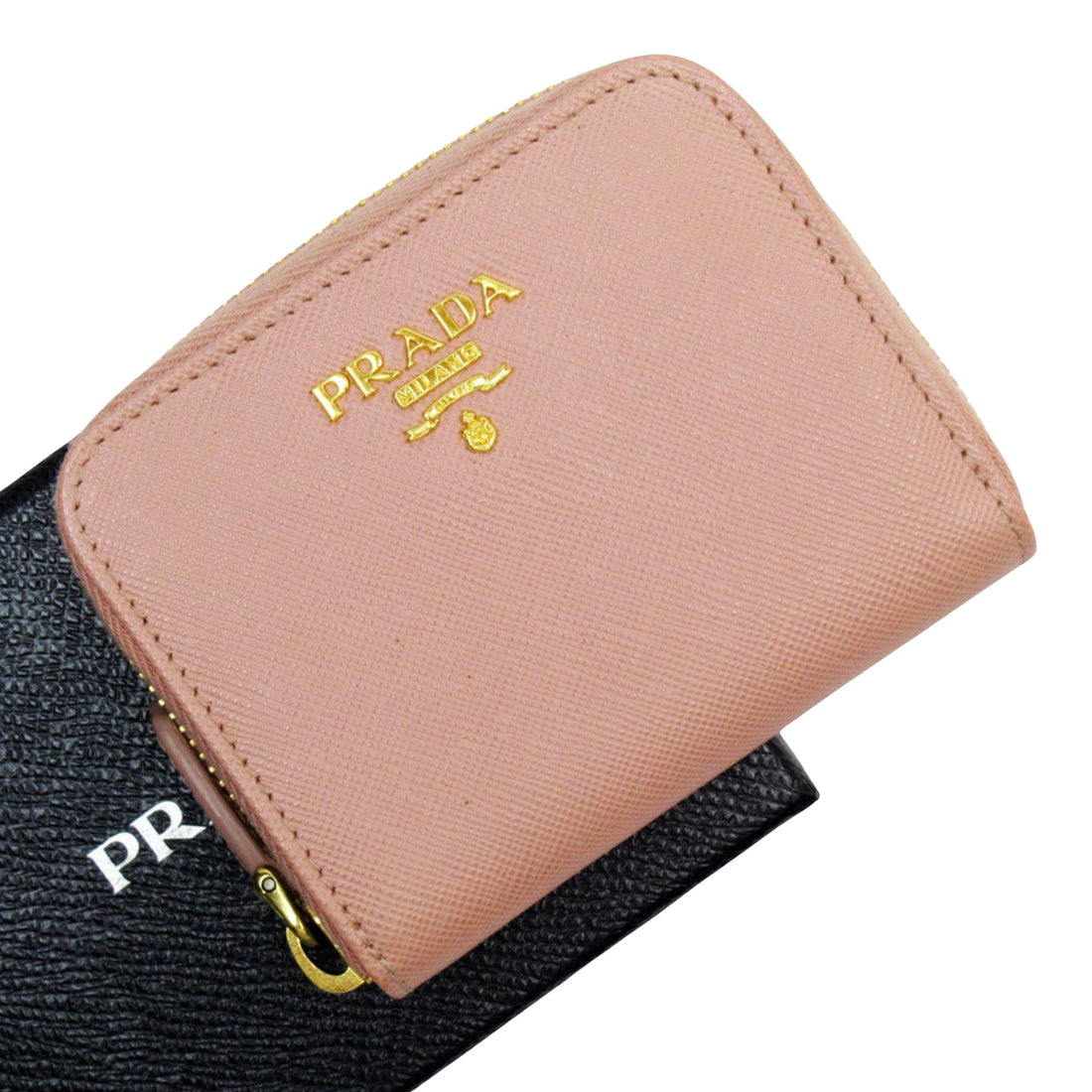 Prada Saffiano Pink Leather Wallet 