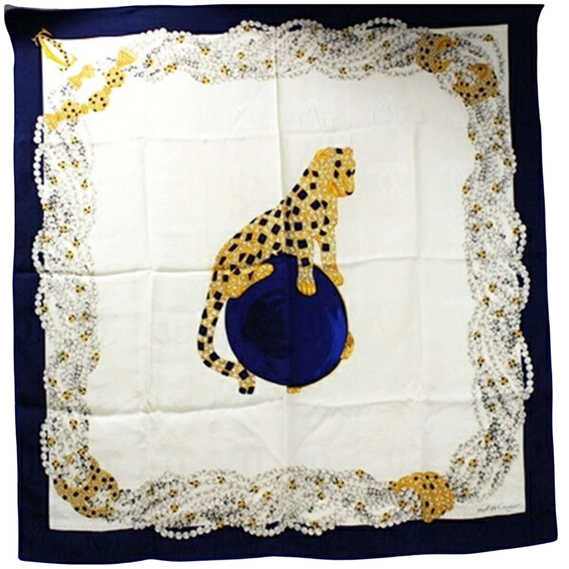 Cartier Must de Cartier Multicolour Silk Scarf 