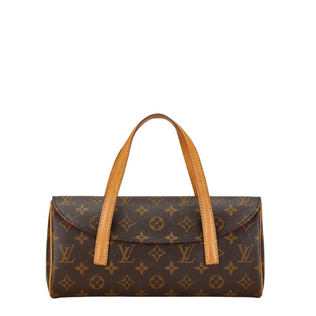 Louis Vuitton Sonatine Brown Leather Handbag 