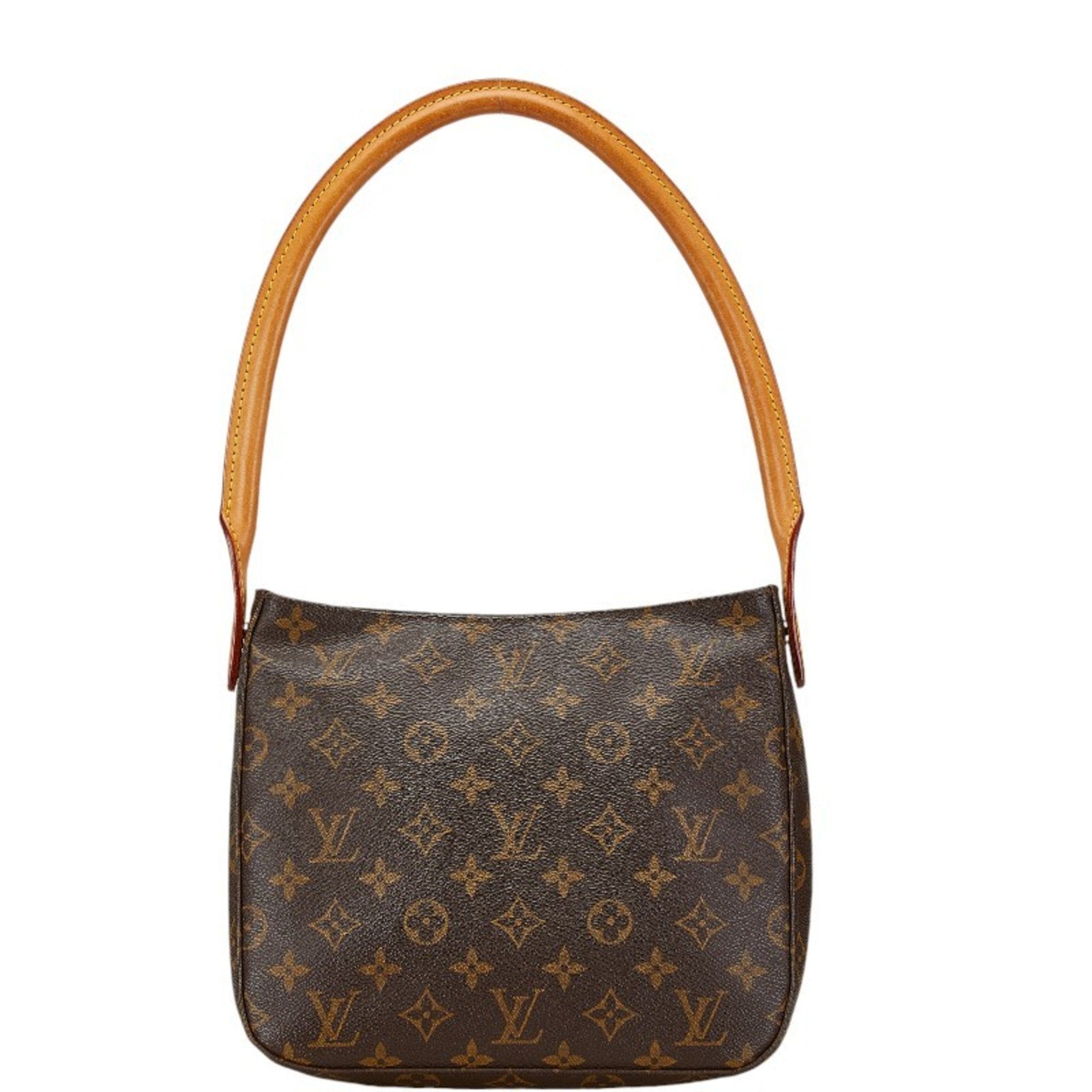 Louis Vuitton Looping MM Brown Leather Shoulder Bag