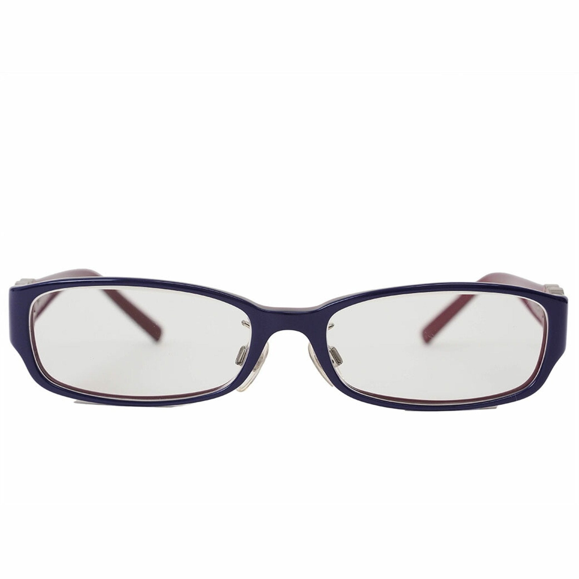 Chanel Camellia Navy Plastic Glasses 