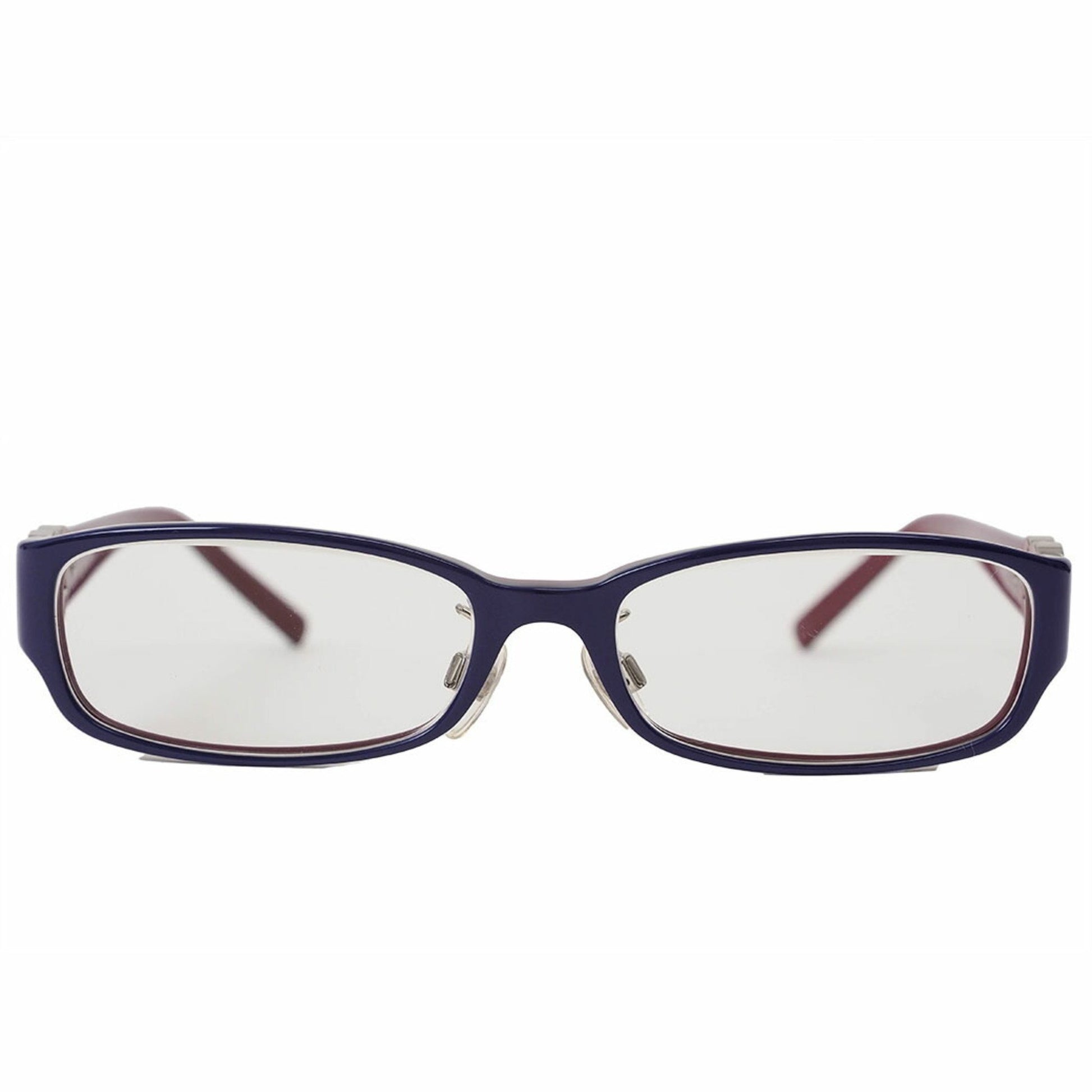 Chanel Camellia Navy Plastic Glasses 