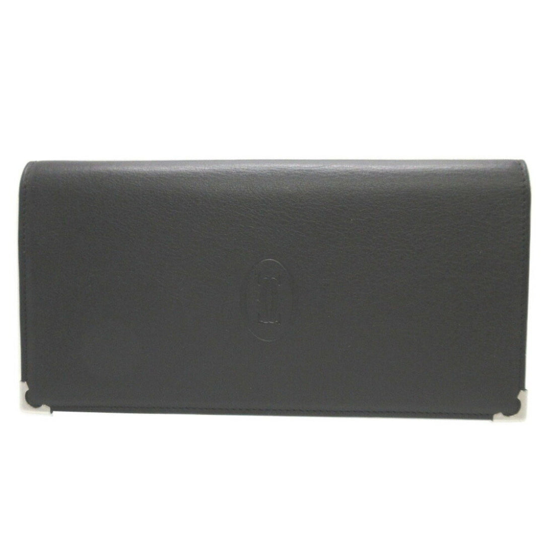 Cartier Must de Cartier Black Leather Wallet 