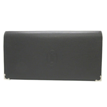 Cartier Must de Cartier Black Leather Wallet 