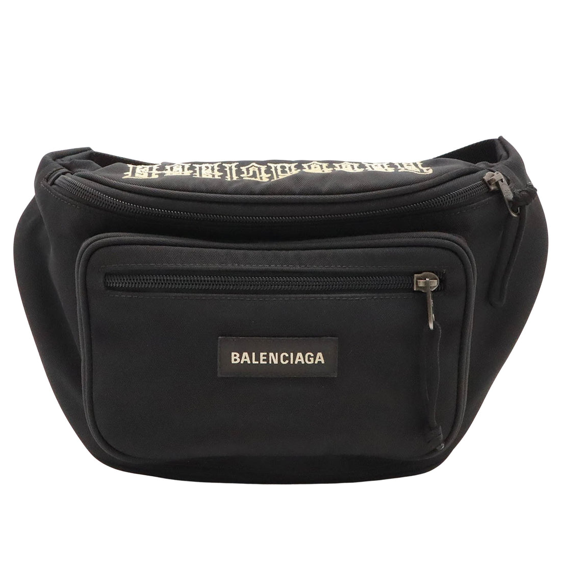 Balenciaga Explorer Black Synthetic Shoulder Bag