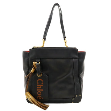 Chloé Eden Black Leather Shoulder Bag