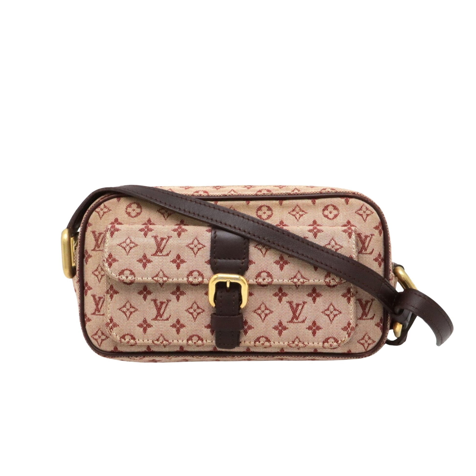 Louis Vuitton Juliette Red Canvas Clutch Bag