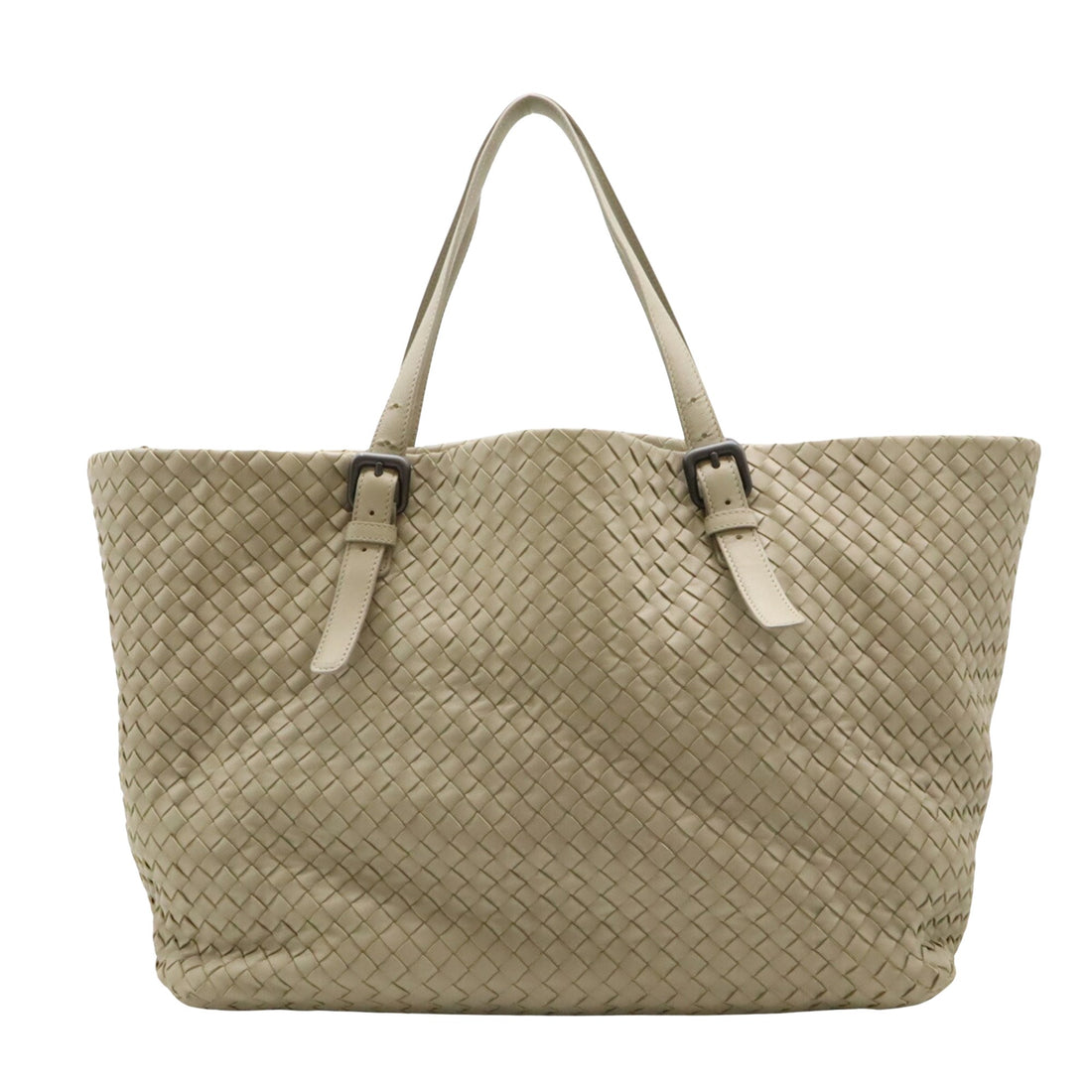 Bottega Veneta Chester Beige Leather Tote Bag