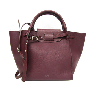 Céline Big bag Burgundy Leather Handbag 